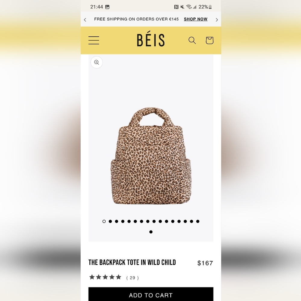 Béis The Backpack Tote